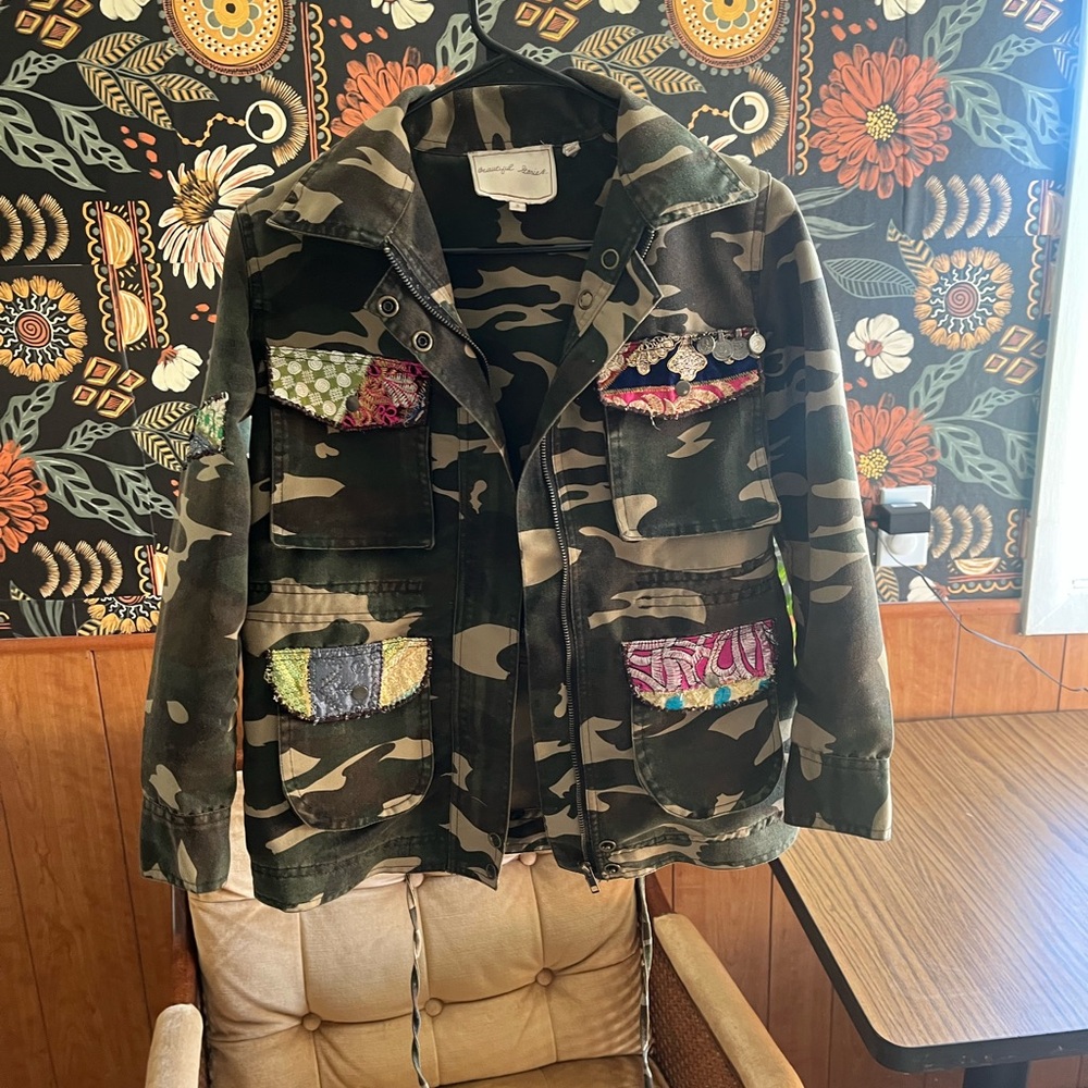 Camouflage Patchwork Jacket